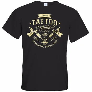 2019 100% хлопок горячая распродажа футболка для мужчин дизайн топы Geschenke - Футболка - Татуировка - Олдскульная традиционная футболка
