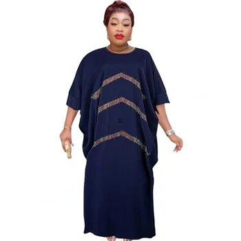 2024 Африканские платья для женщин Мусульманская мода Абайя Бубу Дашики Анкара Наряды Вечернее платье Дубай Кафтан Абая Марокейн