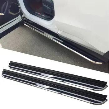 2Pcs Фиксированная дверная боковая подножка Подножка Nerf Bar подходит для Lincoln Nautilus 2019-2023