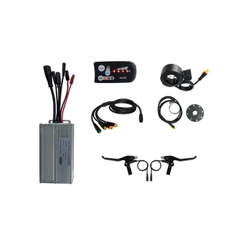36 В 48 В 1000 Вт E-Bike 30A Синусоидальный бесщеточный контроллер с дисплеем S800 Световой дисплей для электровелосипеда