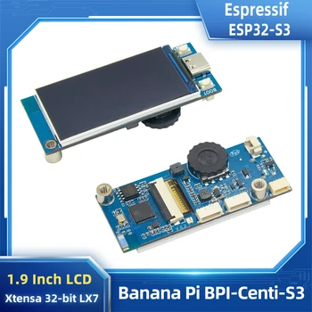 Banana Pi BPI-Centi-S3 Espressif ESP32-S3 Xtensa 2M PSRAM 8M FLASH WIFI & BT 1,9-дюймовый цветной экран Поворотный энкодер Зуммер Доска