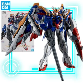 BANDAI HIRM 1/100 PB KA XXXG-00W0 Wing Gundam Zero EW Ver. Сплав Сборка Модель Игрушечные фигурки Рождественский подарок