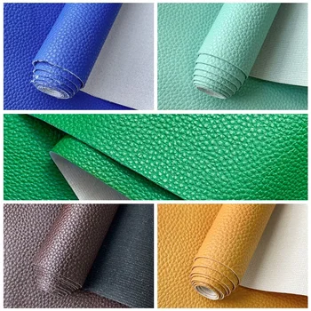 Litchi Рулон искусственной кожи Litchi Текстурированная мягкая ткань из синтетической кожи для шитья бантов / серег / сумок Проекты ремесел