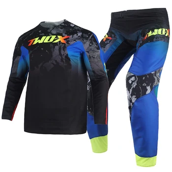NEW Two-X Racing Jersey Pants Combo MX Race Offroad Motocross Dirt Bike Downhill MTB DH SX Комплект снаряжения для верховой езды