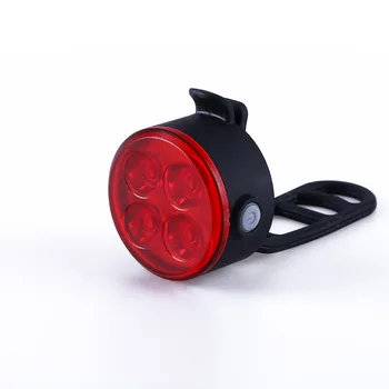 USB Перезаряжаемый передний белый велосипедный фонарь Водонепроницаемый 4 режима Велосипед Красный хвост Светодиодный фонарь Набор