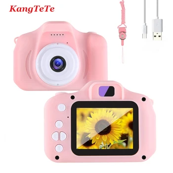 X2 детская мини-цифровая камера может фотографировать видео 720P 1080P 2-дюймовый HD-экран мультфильм милая маленькая камера детские игрушки