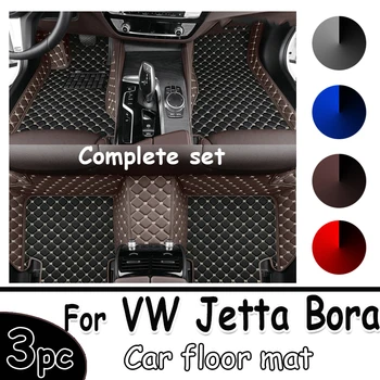 Автомобильные коврики для Volkswagen VW Jetta Bora A4 1999~2004 Коврик Ковер Авто Детали интерьера Подушка Роскошный кожаный коврик Автомобильные аксессуары