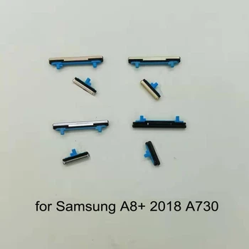 Для Samsung Galaxy A8 Plus 2018 A730 A730F A730N A730W Оригинальная рамка корпуса телефона Новая боковая клавиша Кнопка включения выключения питания
