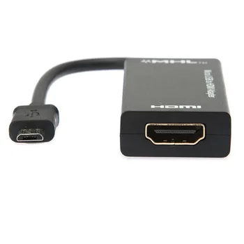 Кабель-адаптер Micro USB — HDMI TV Out HDTV MHL для телефона или планшета
