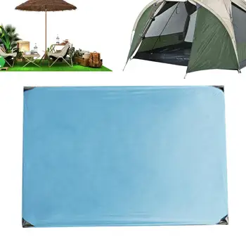 карманное дорожное одеяло Складное и компактное одеяло на открытом воздухе Портативный водонепроницаемый и прочный карманный коврик для походов в пляжный лагерь