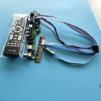 комплект для LP173WD1-TLC2 ЖК-светодиод 40-контактная панель LVDS 17,3-дюймовый USB-HDMI-совместимый пульт дистанционного управления TV AV VGA плата драйвера 1600X900