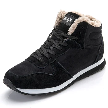 кроссовки мужчины 2023 зимняя обувь для мужчин зимние кроссовки спортивные черный синий мех zapatillas hombre бесплатная доставка мужская повседневная обувь
