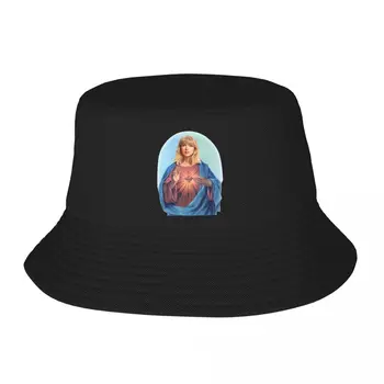Мода Ведро Шляпа Святой Свифти Смешной Иисус Панама Шляпа Девочка Мальчик Хлопок Рыбак Кепки Двусторонняя Рыбацкая Шапка Осень