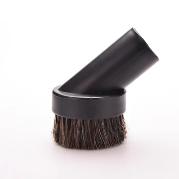  Новый 32 мм Главная Щетка для вытирания пыли из конского волоса Насадка для пыли Пылесос Круглые щетки для очистки