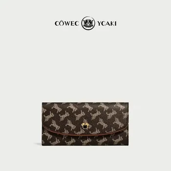 Оригинальная Cowec Ycaki 2023 Совершенно новая осенне-зимняя практичная сумка для женщин Популярные подарки в виде кошелька Element