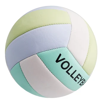  Размер 5 Волейбольный мяч Soft Touch для тренировок на открытом воздухе в помещении Резиновый вкладыш Размер 5 мячей Пляжная игра Волейбол Горячая распродажа