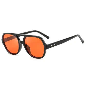 Солнцезащитные очки для мужчин и женщин 2024 Летние негабаритные высококачественные новыеСолнцезащитные очки Harajuku Street Style Vintage Gafas De Sol Mujer