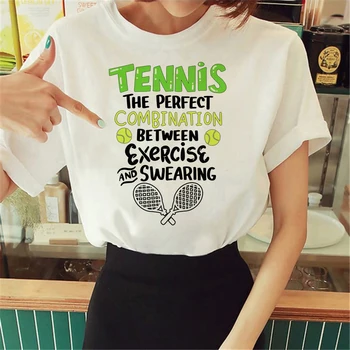 Теннисные футболки женские летние футболки девушки японская y2k harajuku одежда