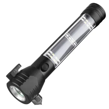 фонарик Ультра яркий светодиодный лампа T6 Бусины Водонепроницаемый фонарик Масштабируемый 5 режимов освещения Многофункциональный USB-прожектор