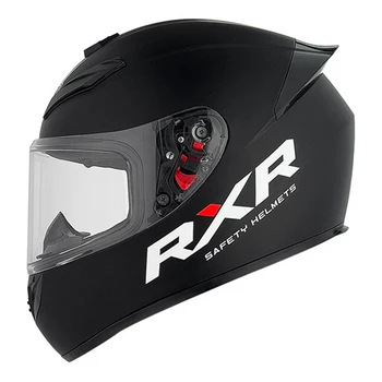  Черные износостойкие шлемы для мотоциклов Защита головы мотоцикла от падения Дышащий полнолицевой шлем для мотокросса
